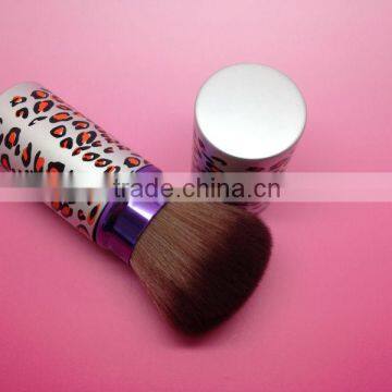 Small Cosmetic Brush,leopard Retractable Powder Brush photo-1