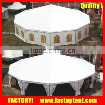 PVC canvas octagon frame dome gazebo tent for event party marquee wedding                        
                                                Quality Choice