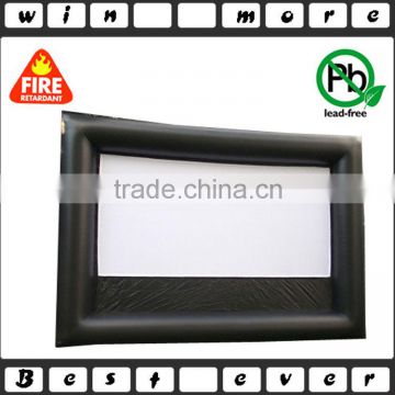 large outdoor widescreen inflatable movie screen for sale