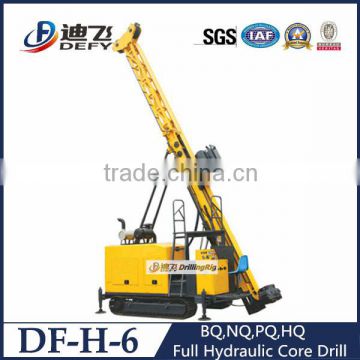 Hydraulic gold prospecting large core drill rig equipment