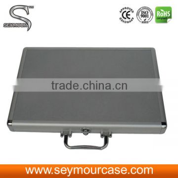 Aluminum Sample Display Briefcase Floor Tile Aluminum Handy Display Suitcase Ample Carry Case