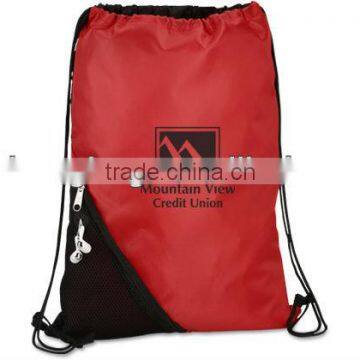 Cheap Red Drawstring Bag For Sport