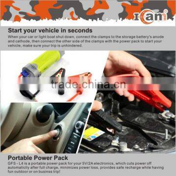 auto emergency mini multifunctional car jump starter