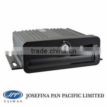 DR-C401A, H.264 4 CH Mobile DVR in car record Solid State Security Video 64GB for truck,bus,camping,transportation vehicles