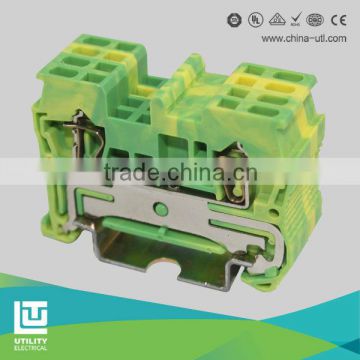 PA66 VO 800V 24A Side-entry Insulated screwless terminal block