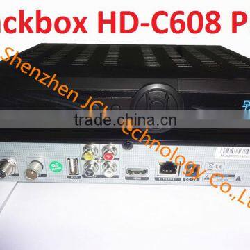 Black Box HD-C608 Plus 2014 newest Singapore hd cable receiver with wifi can watch HD channels