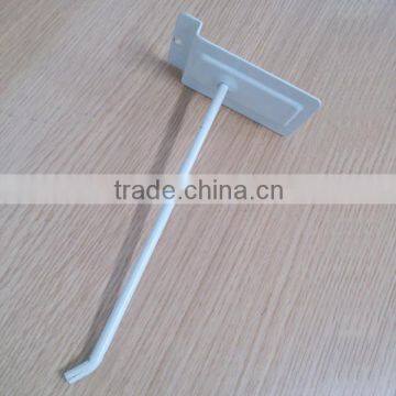 White Powder Coat Slatwall Metal Hook Factory Wholesale Cheap Price photo-2