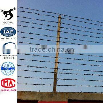 BWG Galvanized Barbed Wire Fence