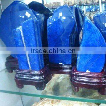 Natural Lapis Lazuli Rough Stone Decoration