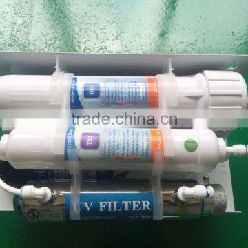 Domestic 6 Stage New Hot Product Plastic Alkaline Water Filter Reverse Osmosis System Water Filter With uv Sterilizer photo-3