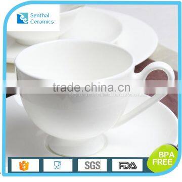 2016 NEW Chaozhou porcelain bulk tea coffee cup with food and saucer sets