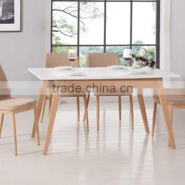 modern dinning room furniture MDF dinning table and chairs