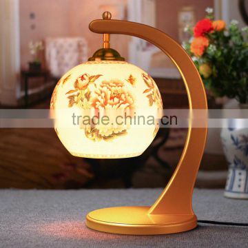 Jingdezhen creative modern Chinese ceramic led table lamp