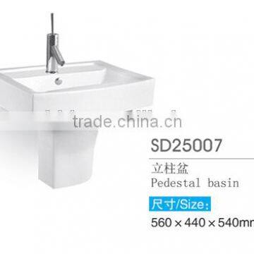 Porcelain Bathroom Pedestal Wash Basin photo-2