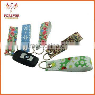 Sublimation Textile Felt Cheap Key Chain