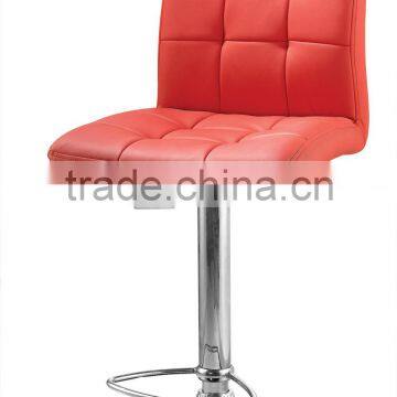 New High Quality Modern PU Leather High Stool Bar Chair