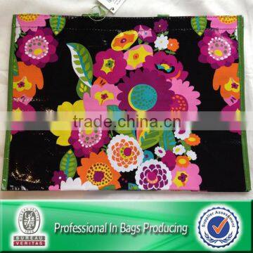 Lead Free PP Woven Laminated Flower Carry Bags