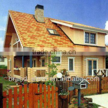 New design low cost prefab wooden house