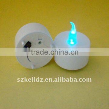 CR2032 battery powered led tea light candle