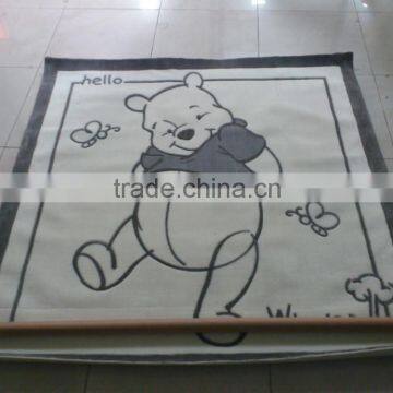 Bear Cute Design Washable Kids Room Rug With Best Price photo-2