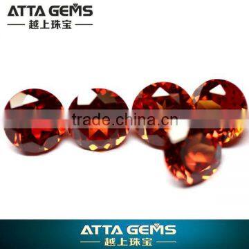 loose gemstones created orange sapphire wholesale-corundum