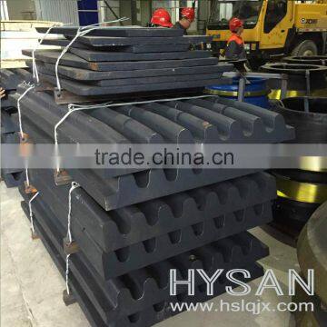 Alloy steel tooth plate jaw crusher plate