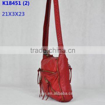 2015 New Fashion Style Ladies Shoulder Bag With Washed pu Leather of Angelkiss Brand photo-2