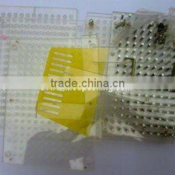 187 holes Manual Capsule Filler,capsule filling machinery with tamping tool