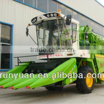 160hp mini maize combine harvester corn silage harvester for sale 4YZ-4