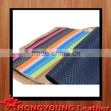 3D checker design leather synthetic for making sofa, sandals ,card holder,car seat.