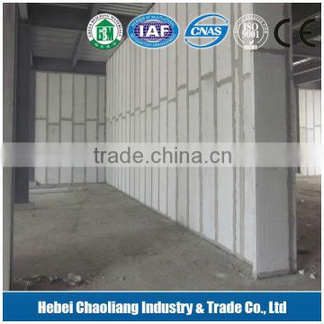 lightweight fireproof partition wall panel/wall panels for building materials/precast autoclaved concrete partition wall panel