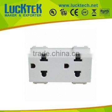 2*GANG double American power Socket,outlets,high quality