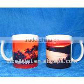 Ceramic Straight Sublimation Coated Mug for Heat Transfer Printing