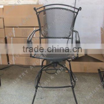 Metal Craft Rotatable Chair