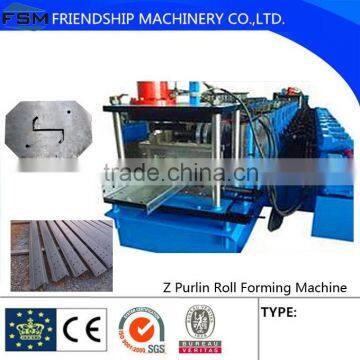 Z Purlin Roll Forming Machine 15m/min 3mm Thickness photo-3