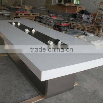 TW Modern Conference Table Metal Legs/modern Conference Table/conference Table photo-2