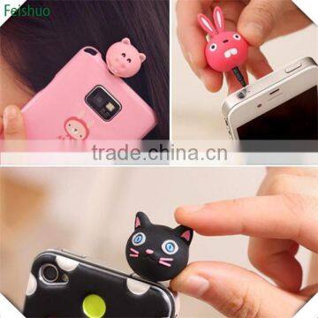 Fashion best sell 3.5mm phone dust plug