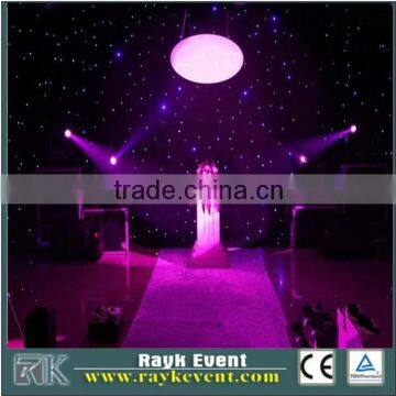 Manufacturer Outdoor Decorative Star Curtain Fiber Optic Curtain Light photo-3