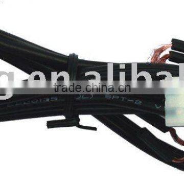 European female and male block power cord