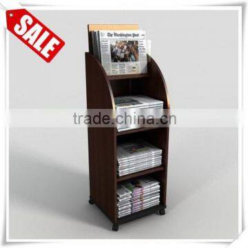 Magazine Wooden Display Stand