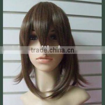 Short Bob Hair Dark Brown Cosplay Hair Wig