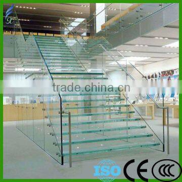 Floating Glass Stairs/Staircase Price