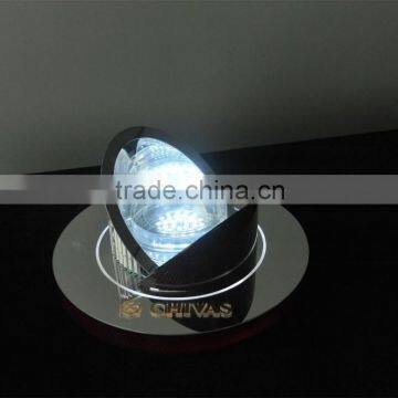 LED liquid wine bottle display stand,LED light box wine bottle display