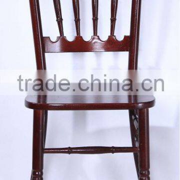 Wooden chateau chair in mahogany chair