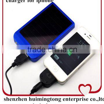 100% real 2600mAh New Solar Power Bank External battery solar charger