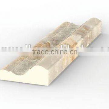 WPC Door Frame Extrusion Mould +heat Transfer Printing Marbling photo-2