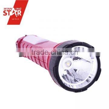 High Power 7+1W Rechargeable Solar LED Torches with Strap and Milky White Lamp Cover