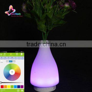 vase-shaped multicolor changing computer subwoofer phone bluetooth speaker 2015 by APP control