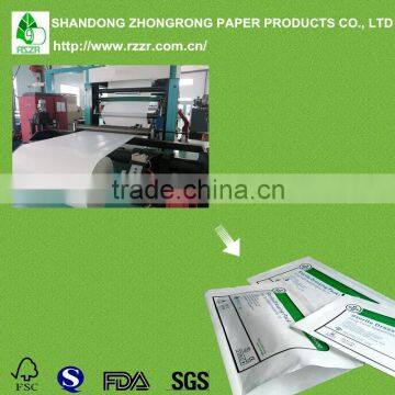 Hot sale pe coated paper for medical wrapper