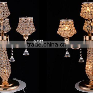 Contemporary Hot Selling Beautiful Crystal Table Lamp With 4 Lights photo-2